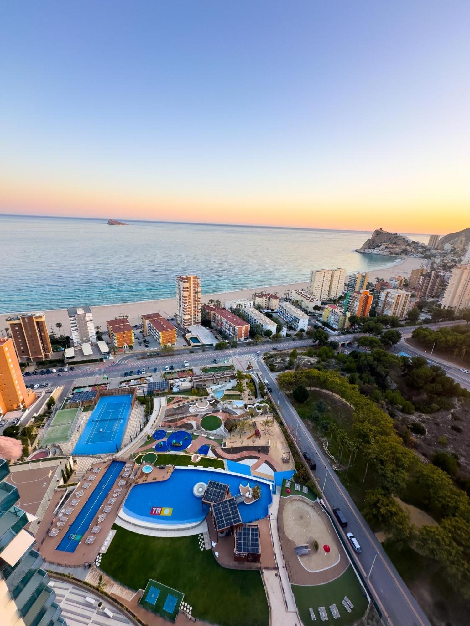 Apartamento Sunset Drive Septimo Cielo Benidorm Exterior foto
