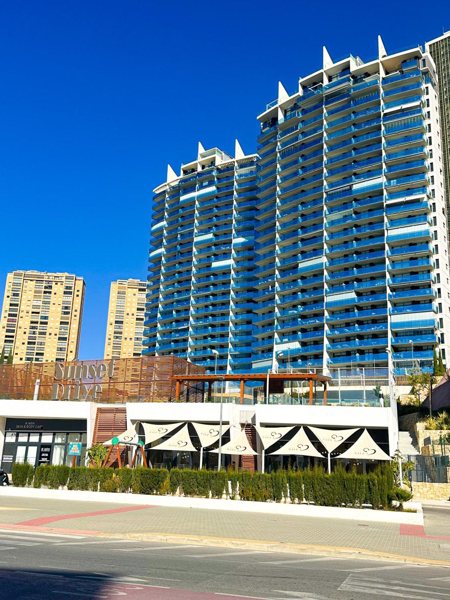 Apartamento Sunset Drive Septimo Cielo Benidorm Exterior foto