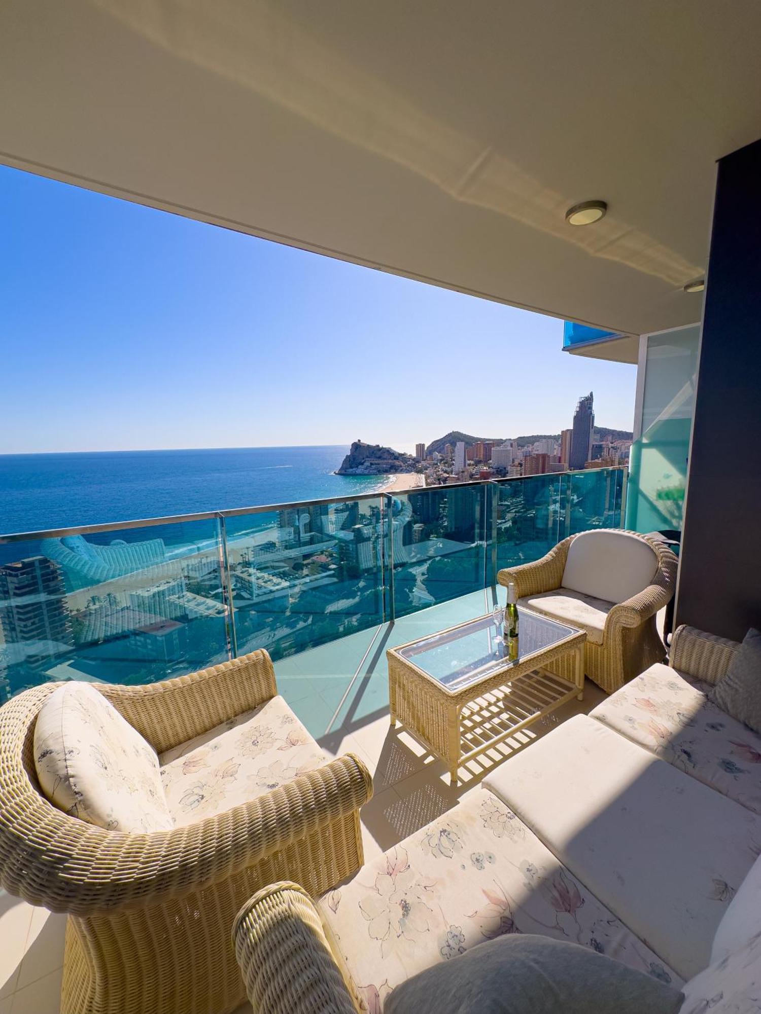 Apartamento Sunset Drive Septimo Cielo Benidorm Exterior foto